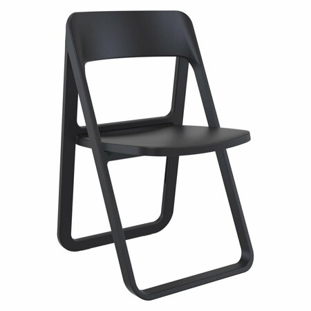 FINE-LINE Dream Folding Outdoor Chair  Black FI2846321